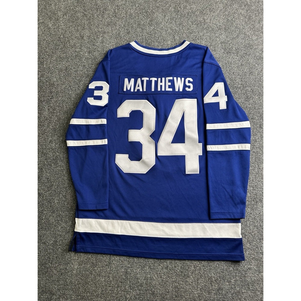 Women's 2018 Toronto Maple Leafs Auston Matthews #34 Fanatics Jersey, Size L